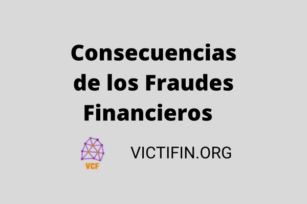 consecuencias fraude financiero