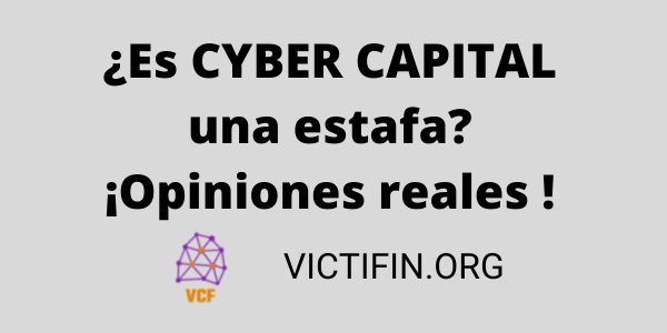 CYBER CAPITAL CYBER CAPITAL estafa