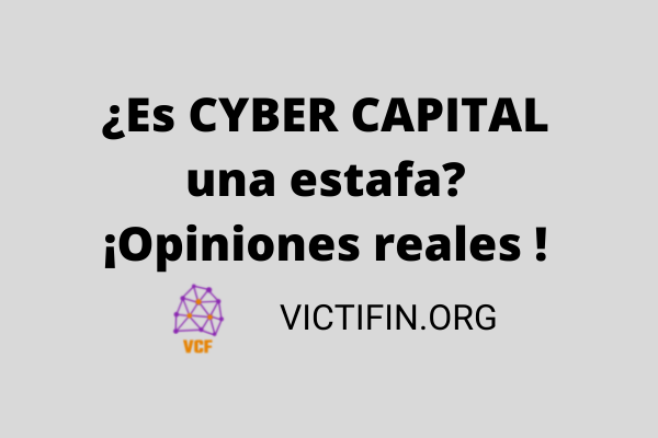 CYBER CAPITAL estafa