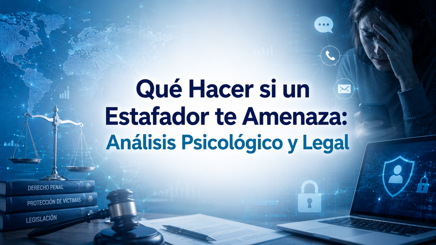 Qué Hacer si un Estafador te Amenaza: Análisis Psicológico y Legal