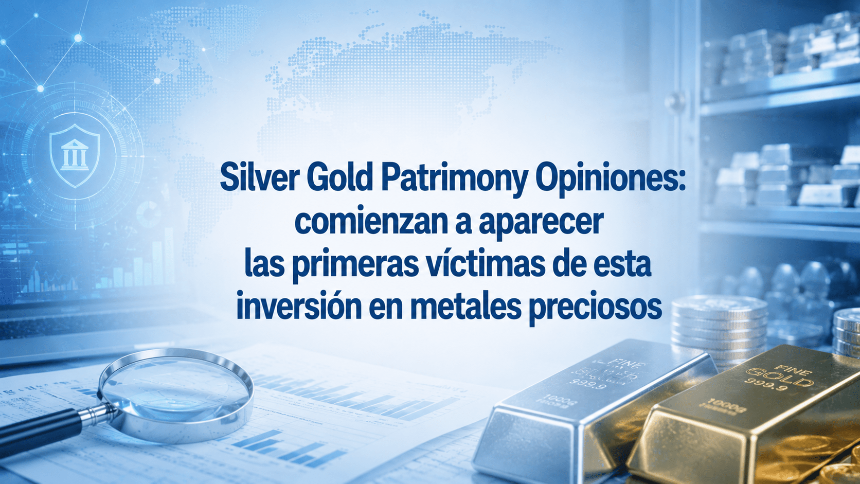Silver Gold Patrimony Opiniones: comienzan a aparecer las primeras víctimas de esta inversión en metales preciosos