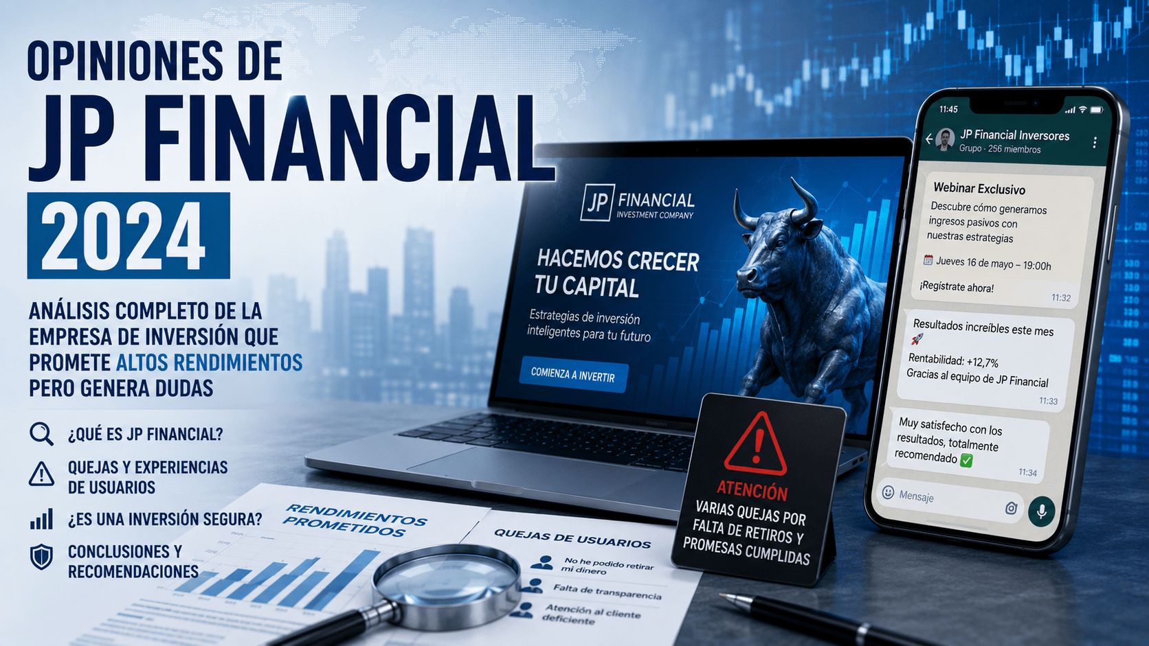 Opiniones de JP Financial 2024