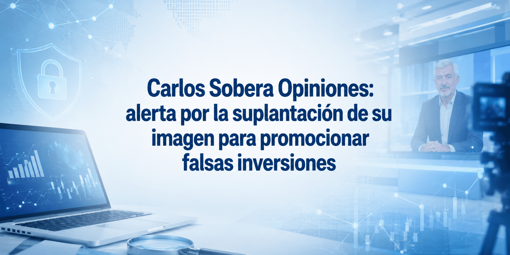 Carlos Sobera Opiniones: alerta por la suplantación de su imagen para promocionar falsas inversiones