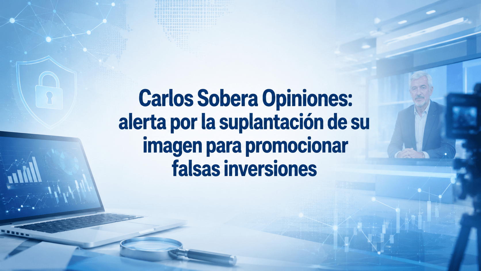 Carlos Sobera Opiniones: alerta por la suplantación de su imagen para promocionar falsas inversiones