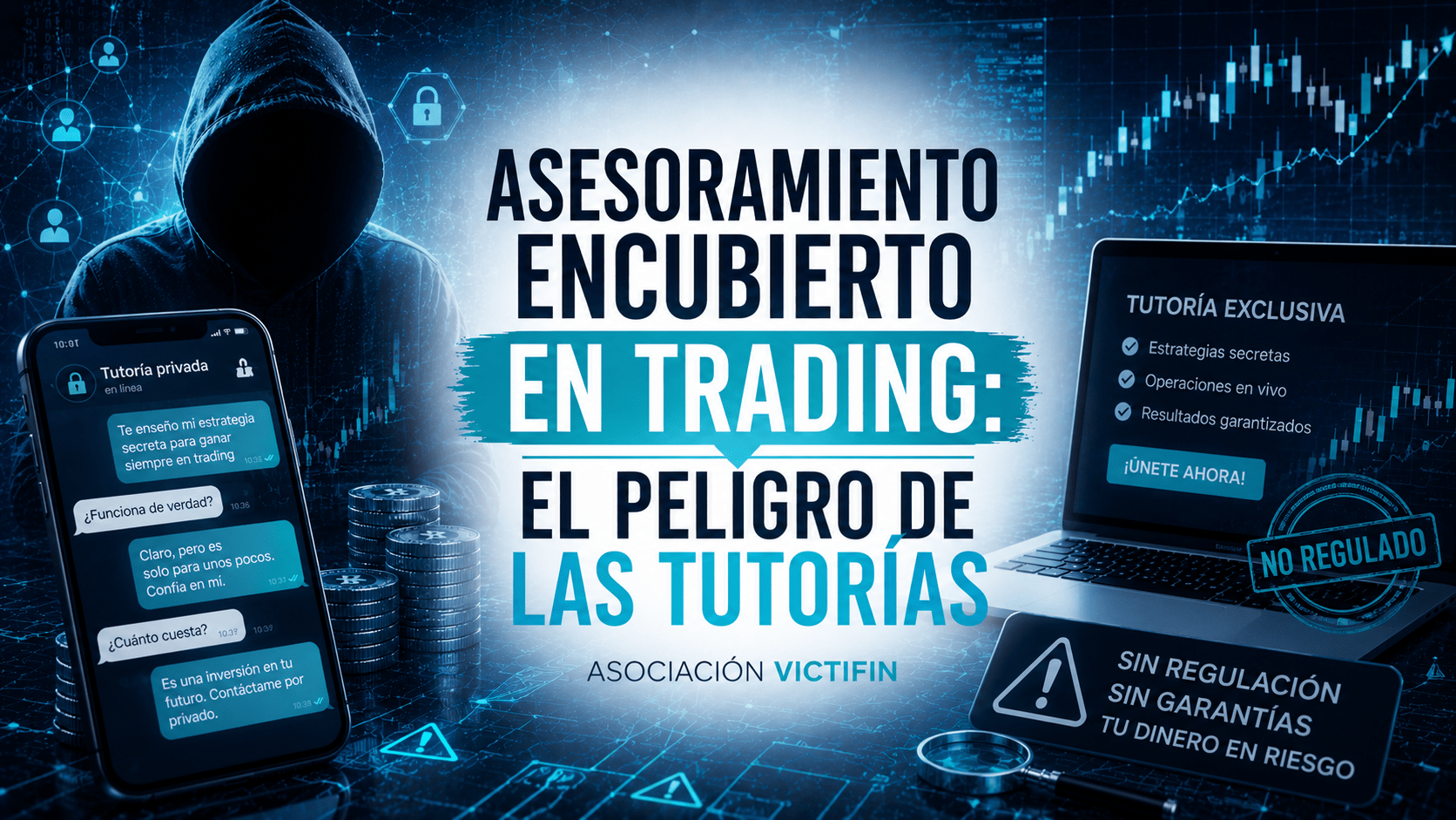 Asesoramiento Encubierto en Trading: El Peligro de las Tutorías | Asociación Victifin
