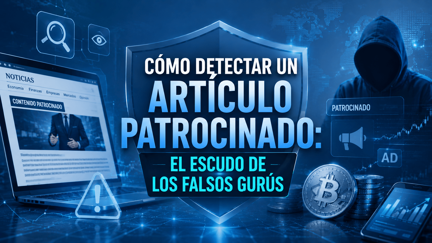 Cómo detectar un artículo patrocinado