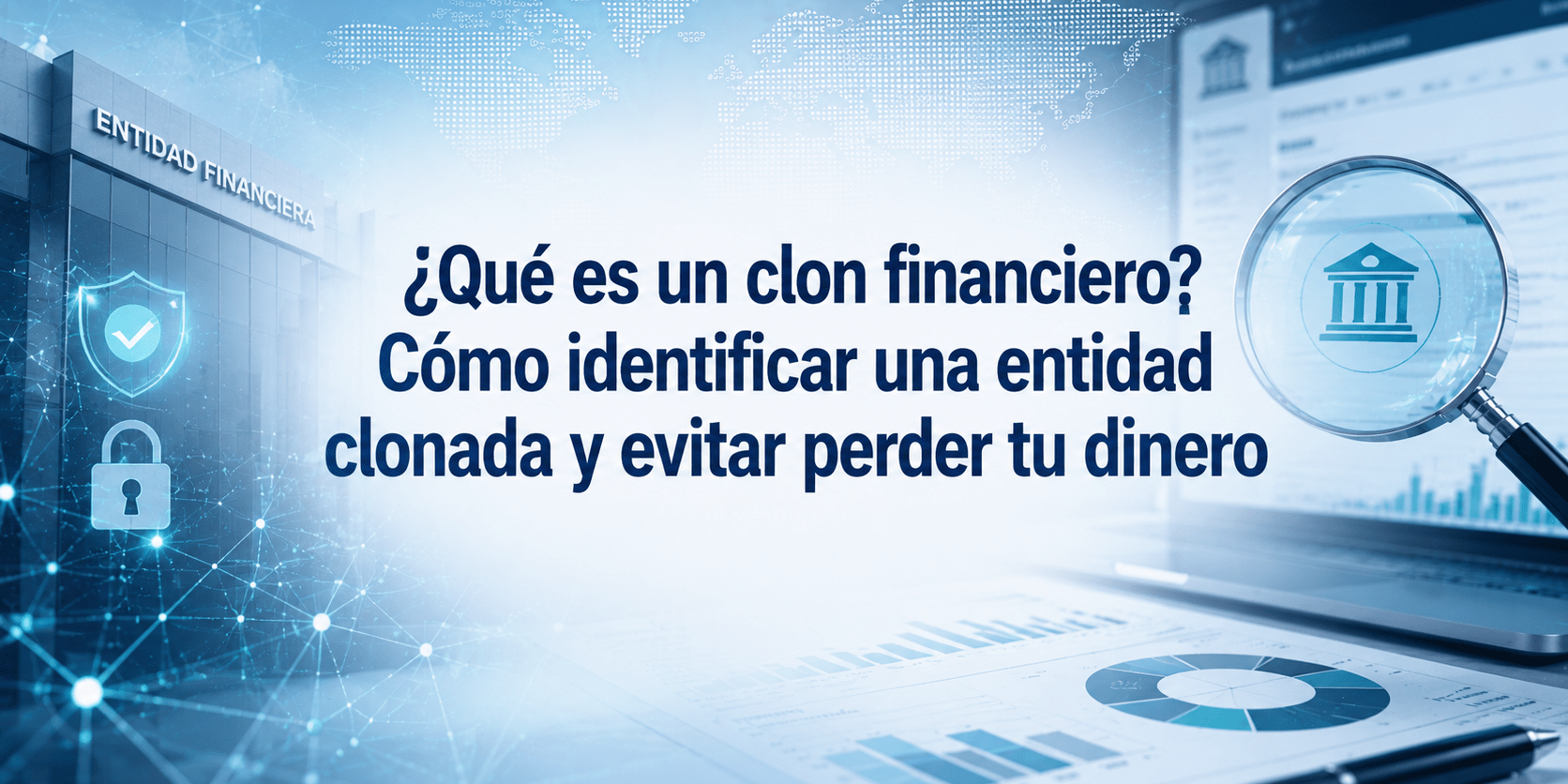 ¿Qué es un clon financiero? Cómo identificar una entidad clonada y evitar perder tu dinero
