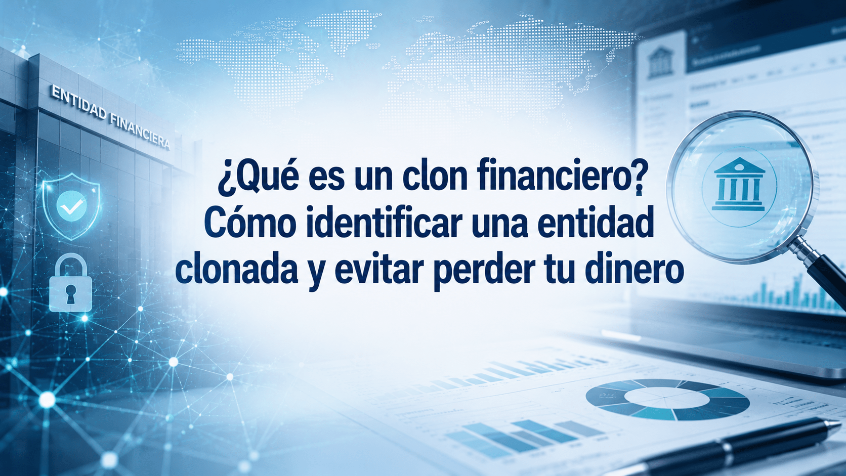 ¿Qué es un clon financiero? Cómo identificar una entidad clonada y evitar perder tu dinero