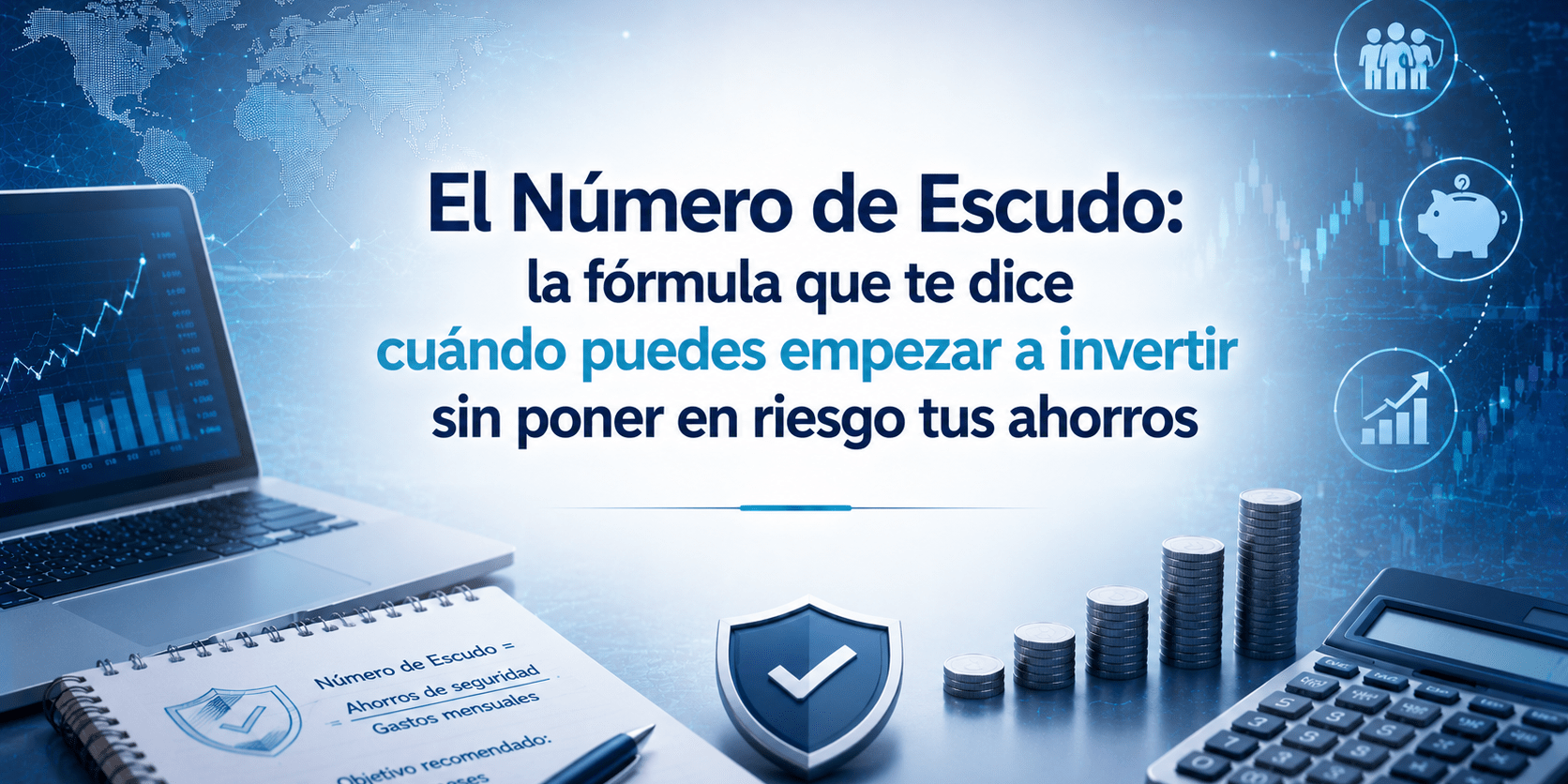 El Número de Escudo: la fórmula que te dice cuándo puedes empezar a invertir sin poner en riesgo tus ahorros