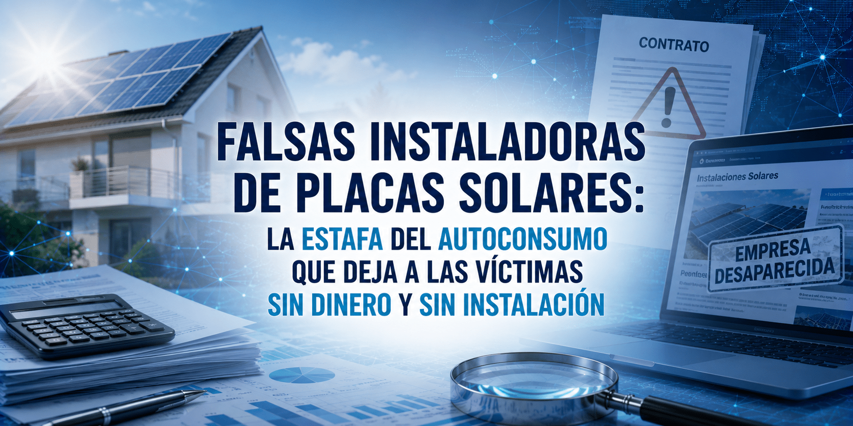Falsas instaladoras de placas solares: la estafa del autoconsumo que deja a las víctimas sin dinero y sin instalación