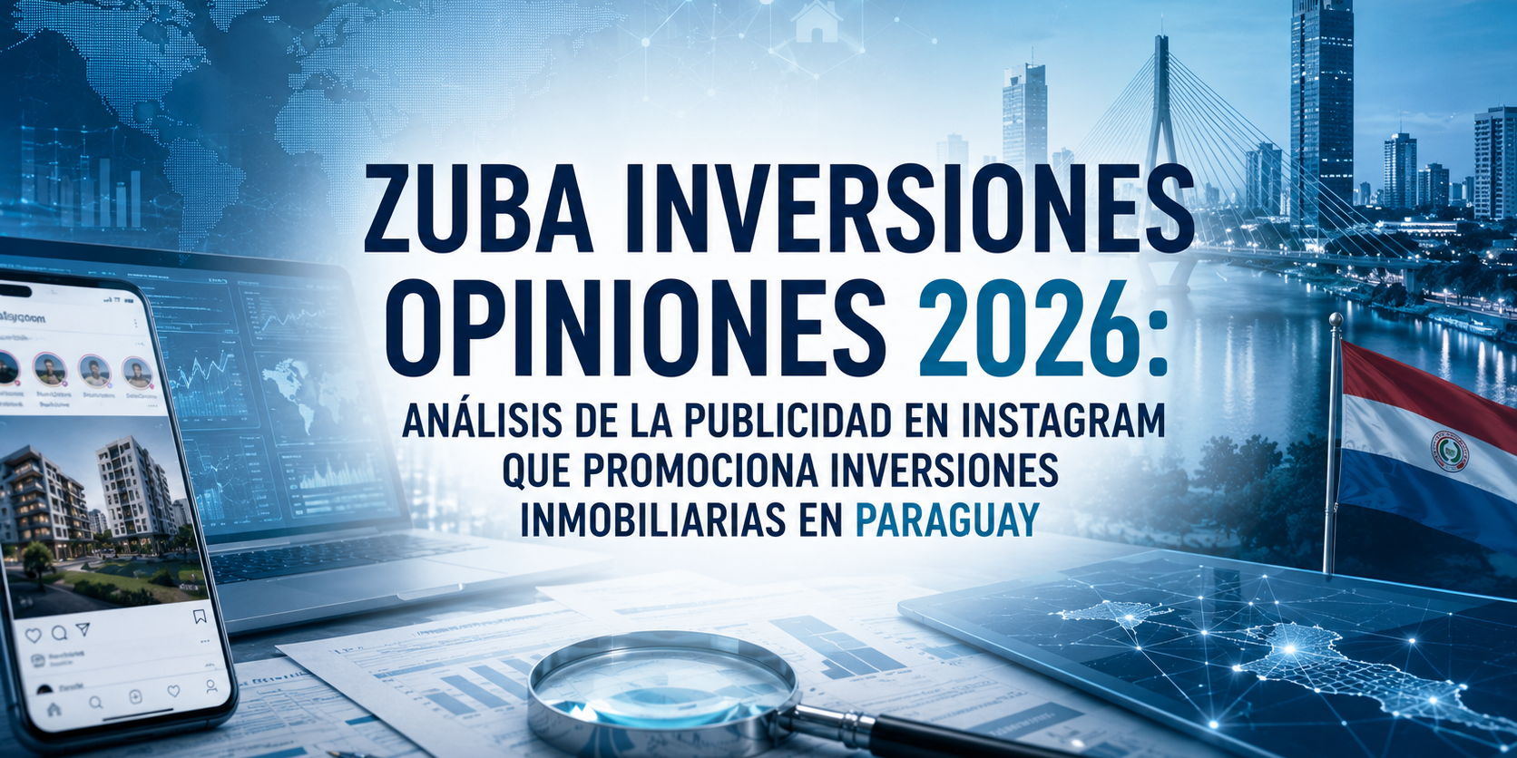 ZUBA Inversiones Opiniones 2026: análisis de la publicidad en Instagram que promociona inversiones inmobiliarias en Paraguay