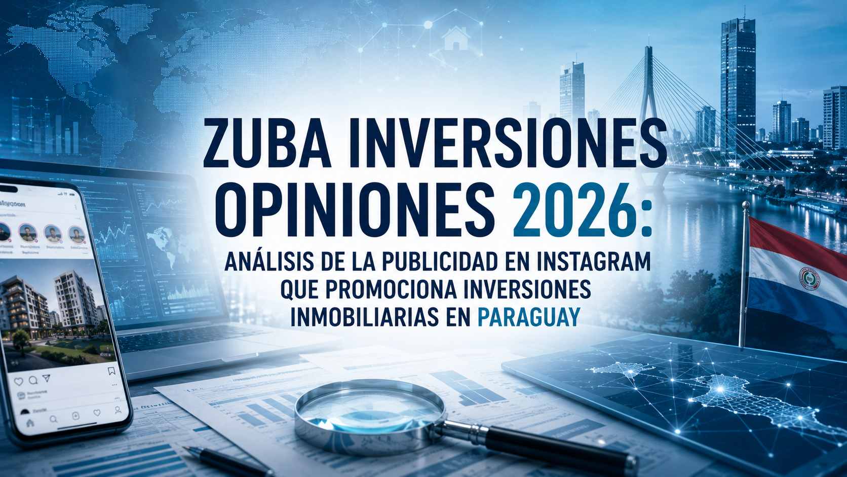 ZUBA Inversiones Opiniones 2026: análisis de la publicidad en Instagram que promociona inversiones inmobiliarias en Paraguay