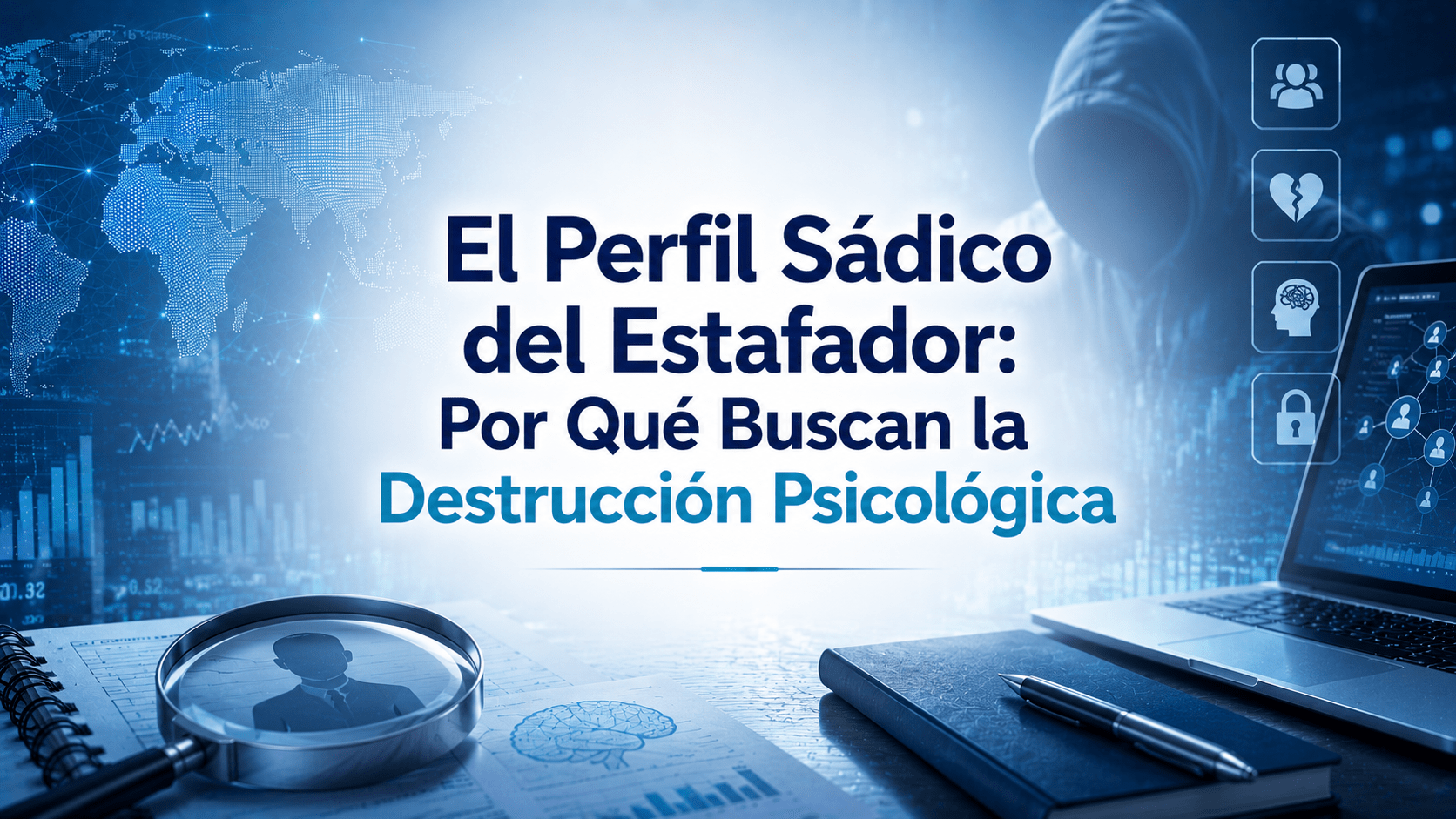 El Perfil Sádico del Estafador: Por Qué Buscan la Destrucción Psicológica