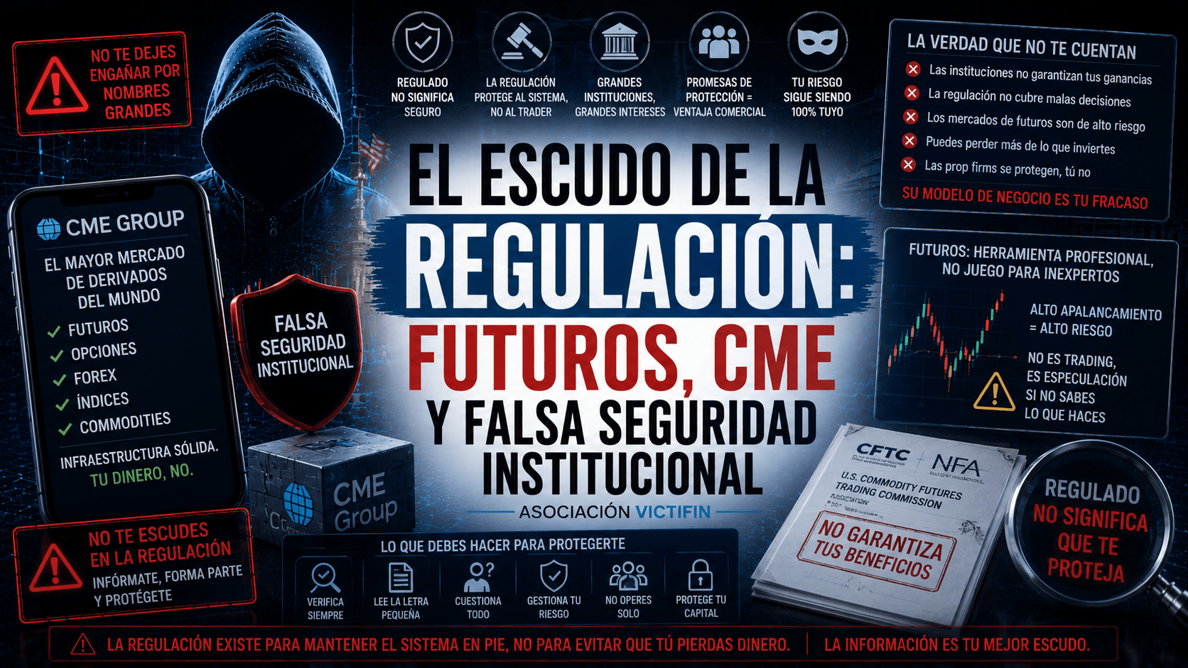 El Escudo de la Regulación: Futuros, CME y Falsa Seguridad Institucional