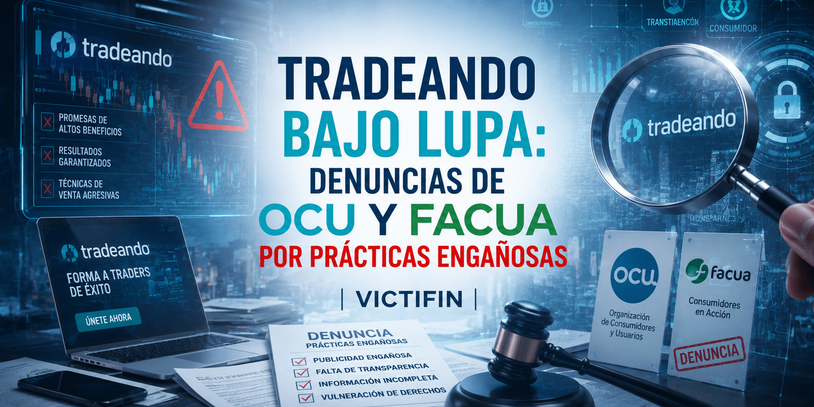 Tradeando bajo Lupa: Denuncias de OCU y FACUA por Prácticas Engañosas | Victifin