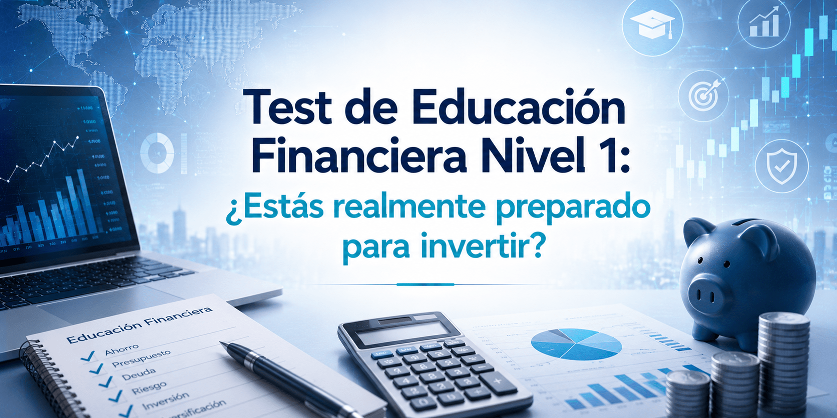 Test de Educación Financiera Nivel 1: ¿Estás realmente preparado para invertir?