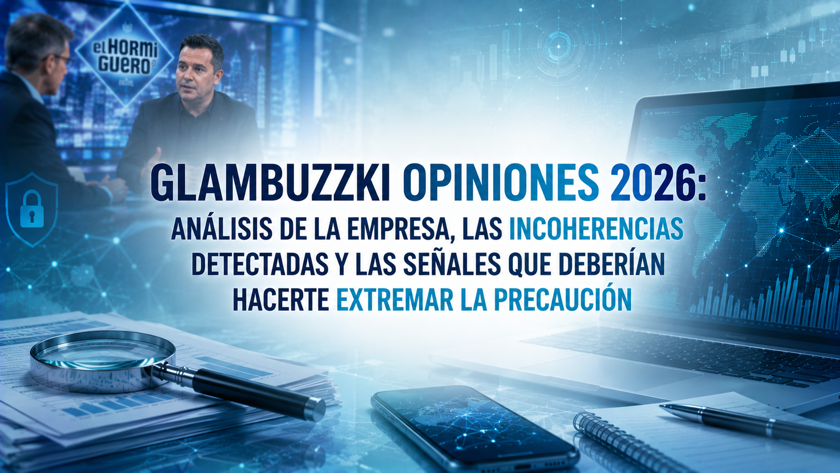 Glambuzzki Opiniones 2026: análisis de la empresa, las incoherencias detectadas y las señales que deberían hacerte extremar la precaución