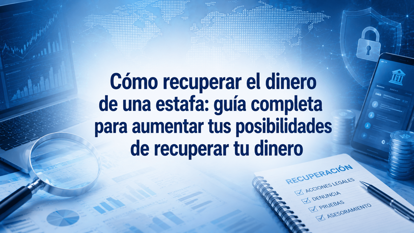 Descubre cómo recuperar el dinero de una estafa, qué hacer desde el primer momento, cómo conservar las pruebas, denunciar correctamente y qué puede hacer Victifin para ayudarte gratuitamente.