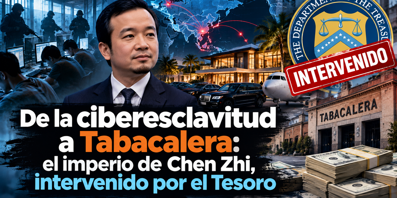 De la ciberesclavitud a Tabacalera: el imperio de Chen Zhi, intervenido por el Tesoro