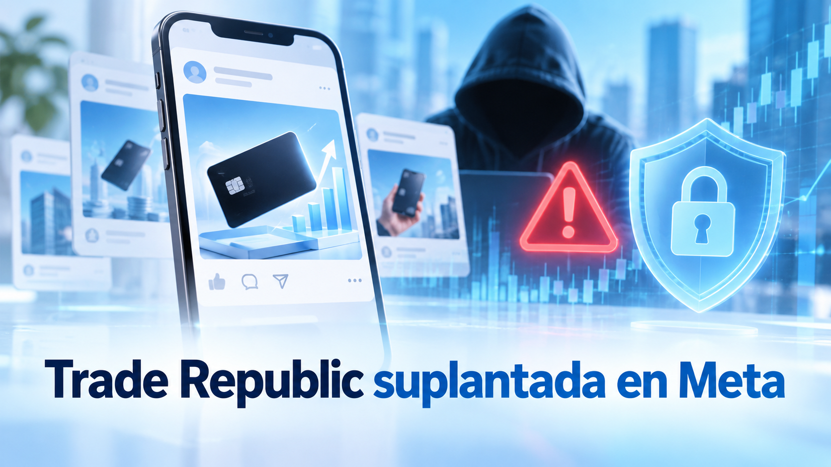 Trade Republic suplantada en Meta