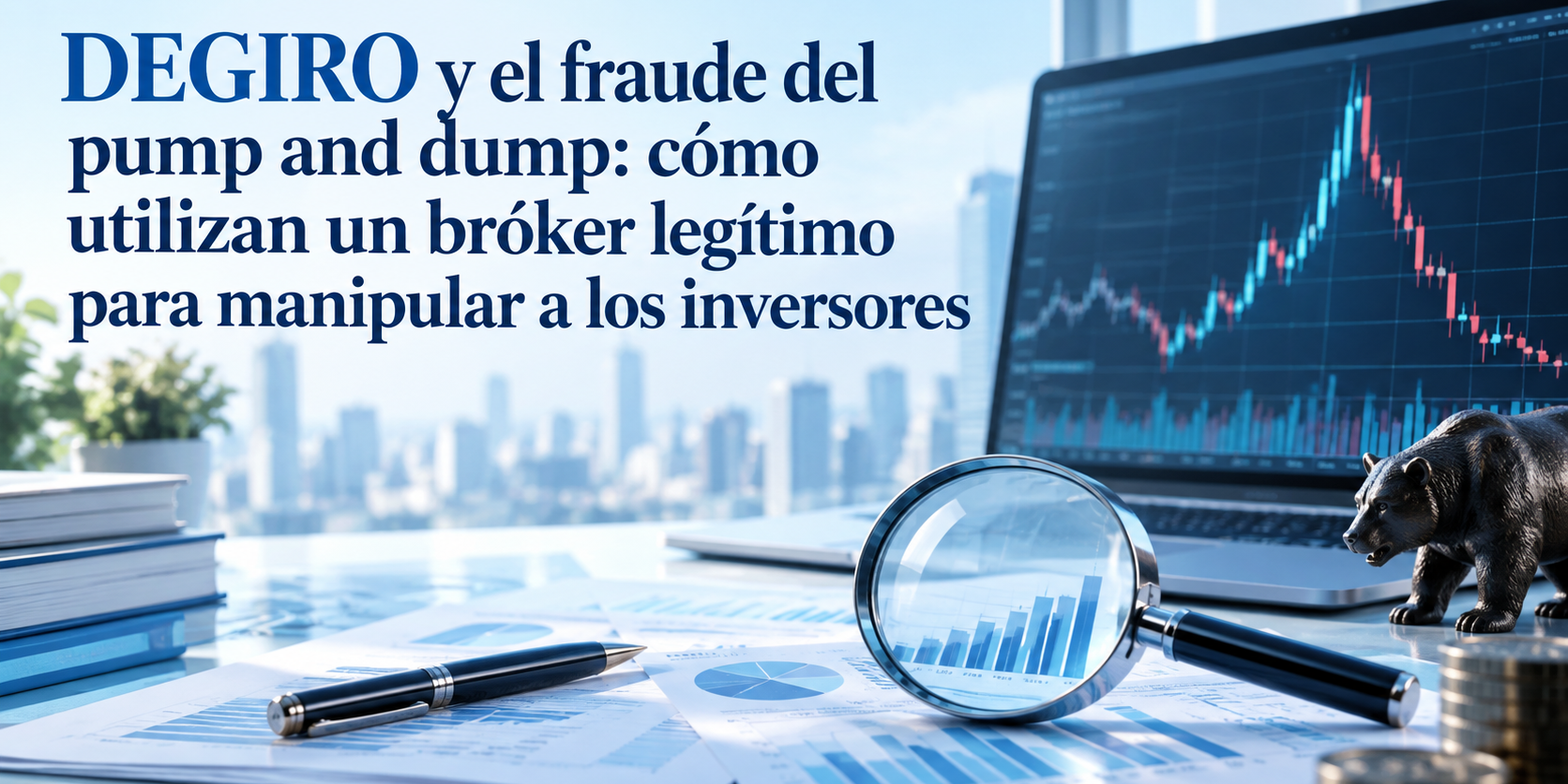 DEGIRO y el fraude del pump and dump: cómo utilizan un bróker legítimo para manipular a los inversores