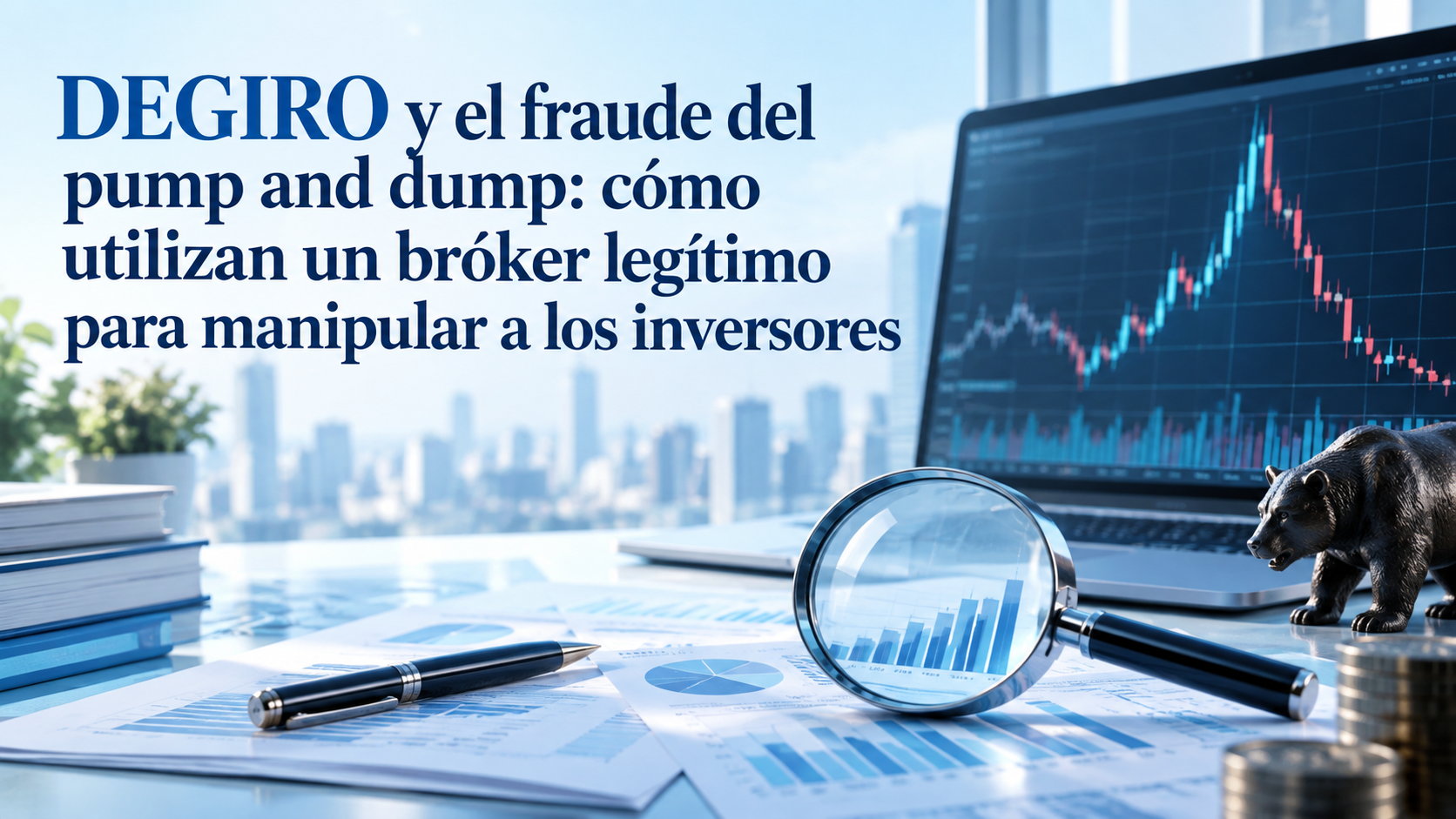 DEGIRO y el fraude del pump and dump: cómo utilizan un bróker legítimo para manipular a los inversores