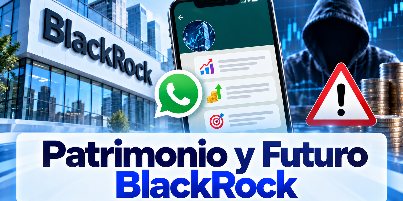 Patrimonio y Futuro BlackRock: alerta por un grupo de WhatsApp que utiliza el nombre de BlackRock para ofrecer inversiones