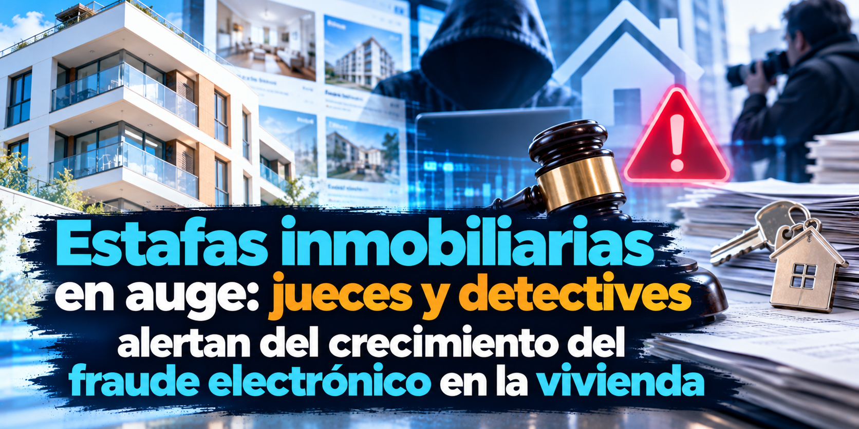 **Estafas inmobiliarias en auge: jueces y detectives alertan del crecimiento del fraude electrónico en la vivienda**