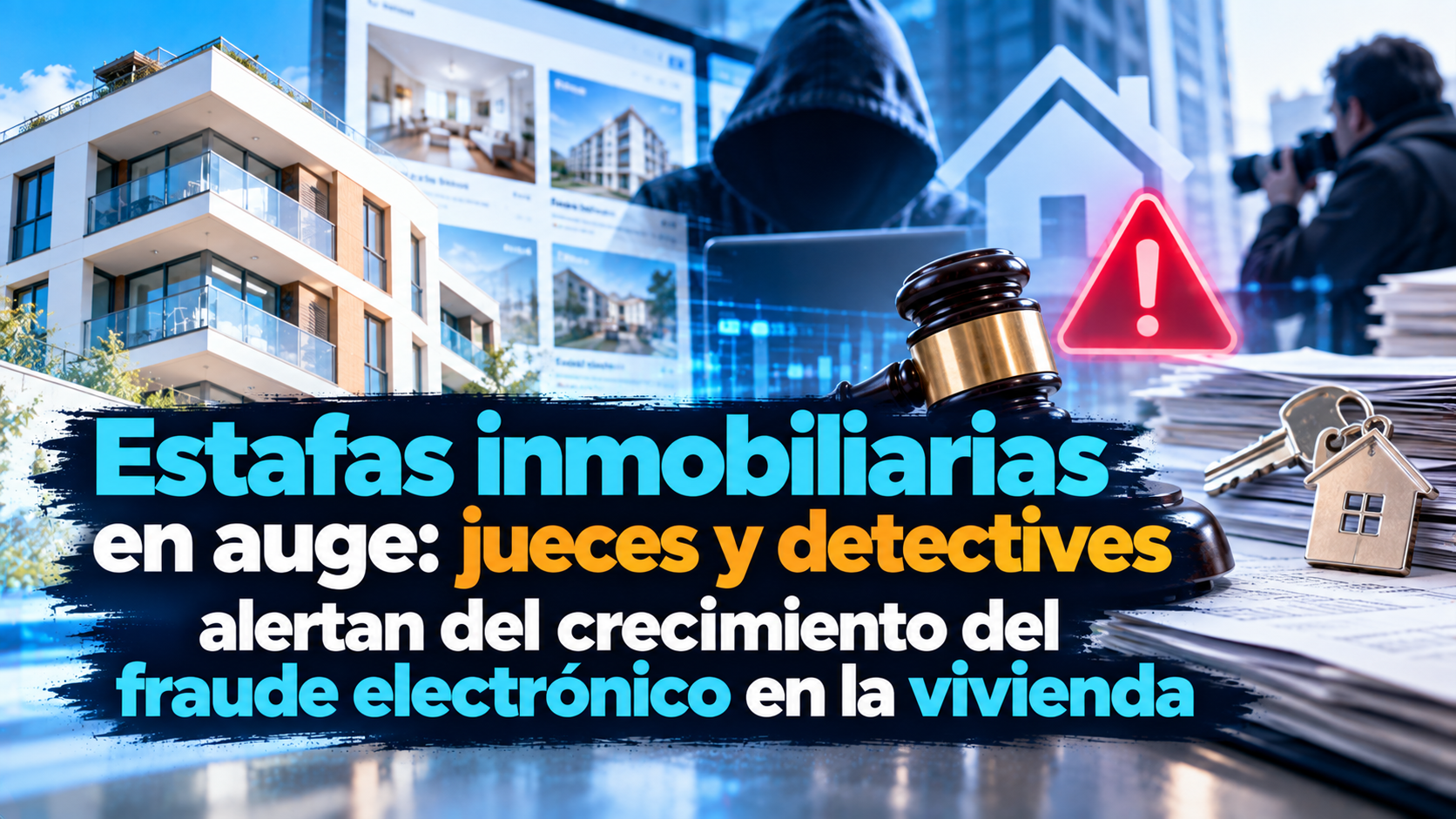 **Estafas inmobiliarias en auge: jueces y detectives alertan del crecimiento del fraude electrónico en la vivienda**
