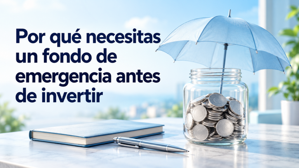 Por qué necesitas un fondo de emergencia antes de invertir