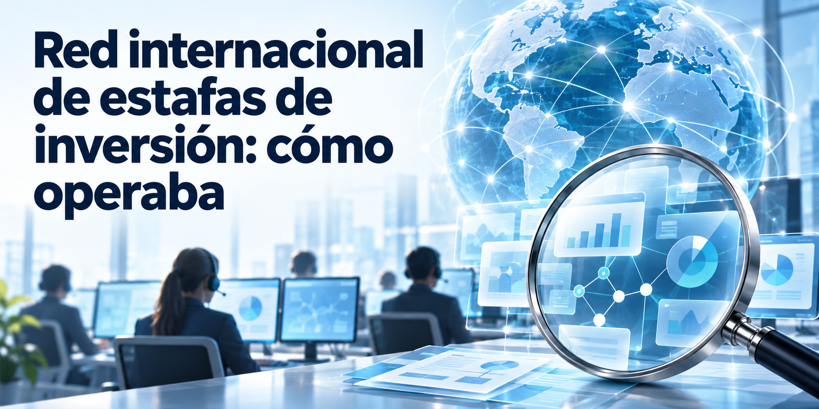 Red internacional de estafas de inversión: cómo operaba