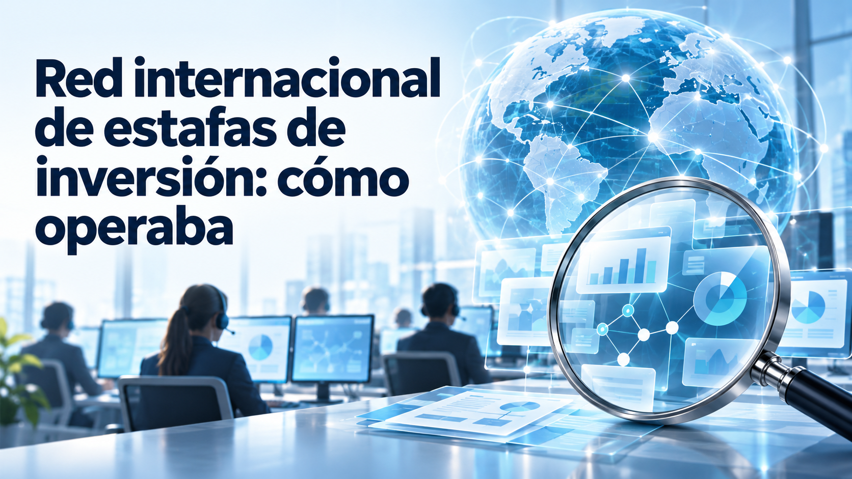 Red internacional de estafas de inversión: cómo operaba