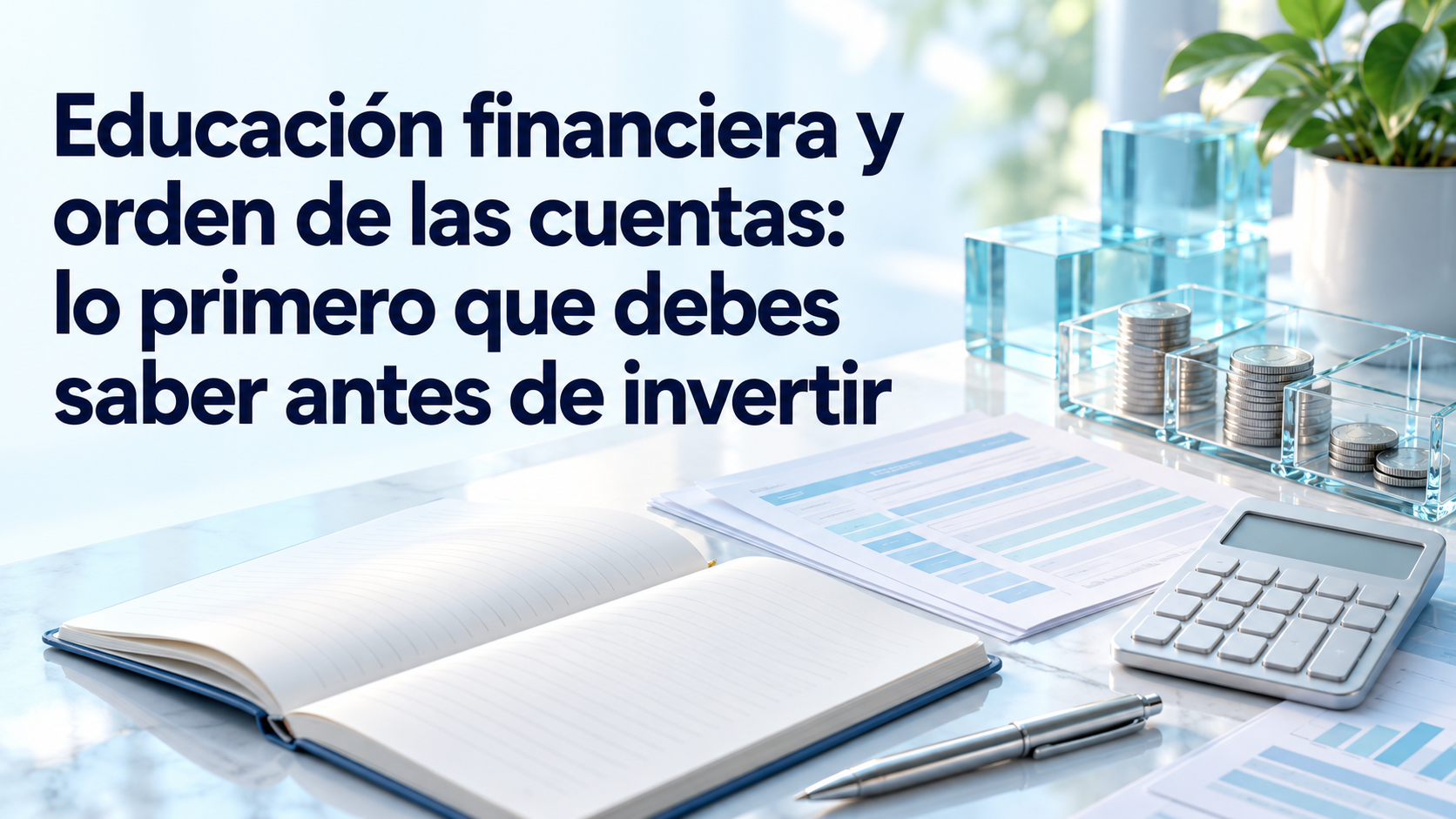 Educación financiera y orden de las cuentas: lo primero que debes saber antes de invertir