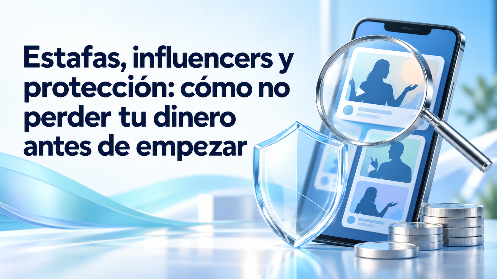 # Estafas, influencers y protección: cómo no perder tu dinero antes de empezar
