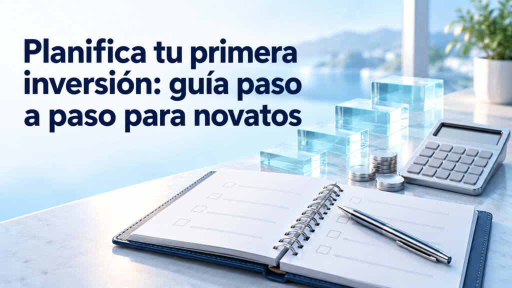 Planifica tu primera inversión: guía paso a paso para novatos